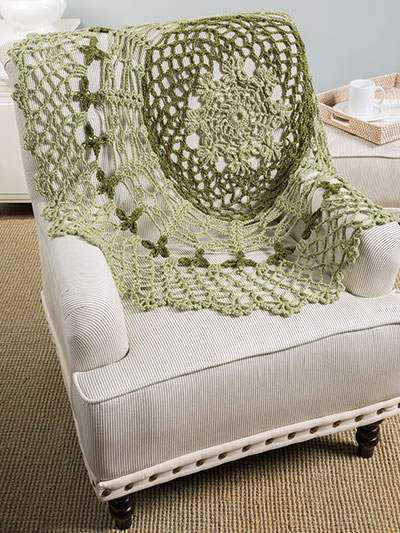 NEW CROCHET DOILY AFGHANS 5 BEAUTIFUL DESIGNS MUST SEE!!!