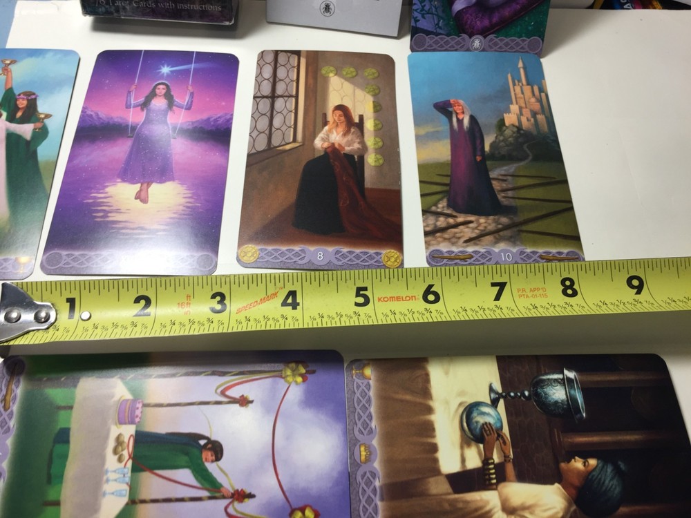 Triple Goddess Tarot Cards with Instructions