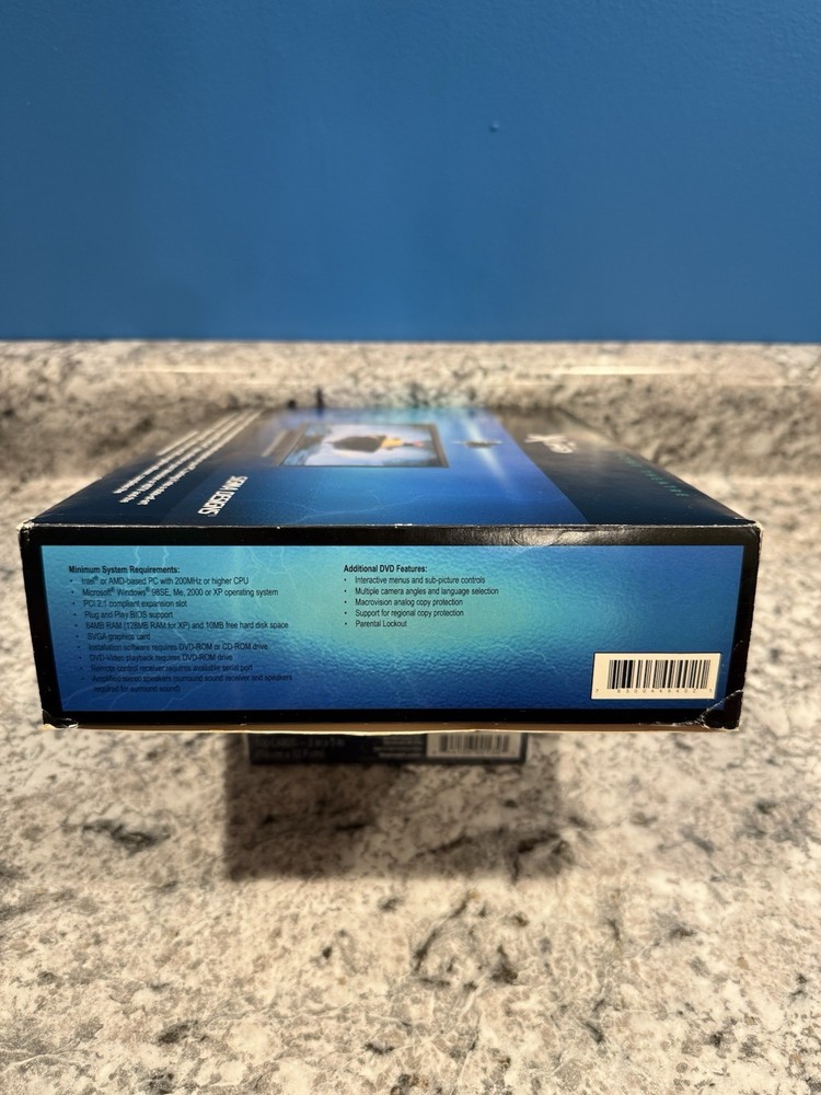 Sigma REALmagic XCard PCI DVD Decoder & RARE REMOTE Retro PC CRT TV Untested