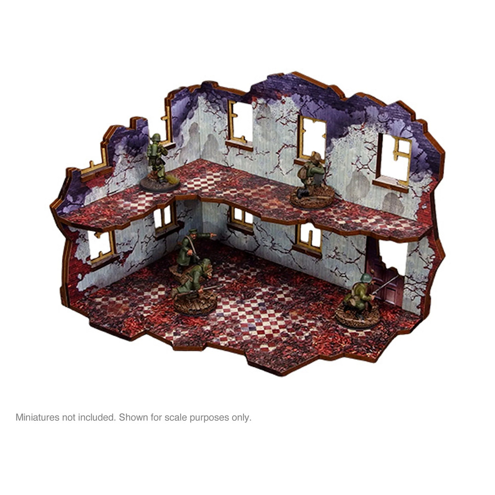Micro Art Studio WW2 Ostfront Stalingrad: Univermag Right Prepainted