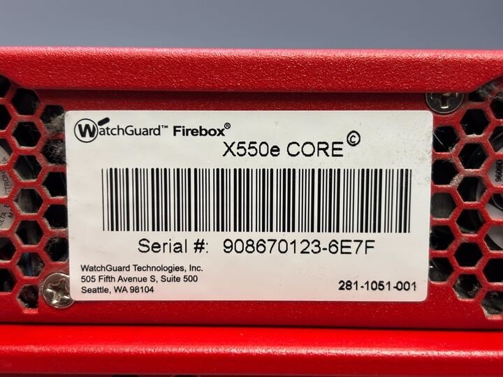 WatchGuard Firebox X550e CORE and Firebox M200 Network Security Firewall