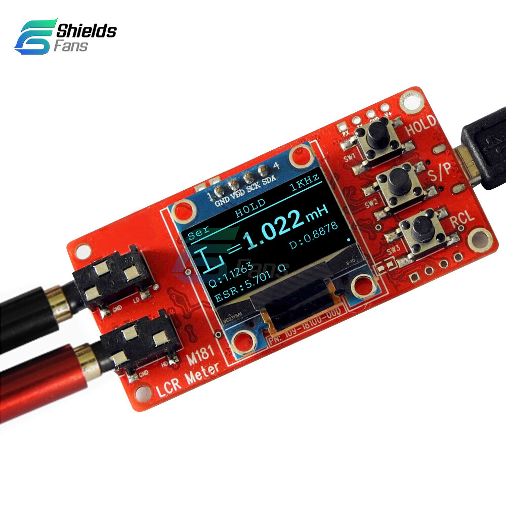 M181 LCR Bridge Tester Module Kit DIY Inductance Capacitance Meter Component Kit