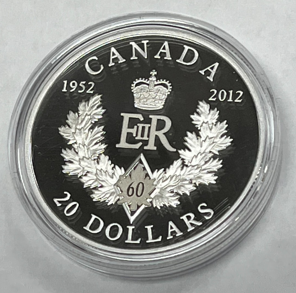 2012 $20 Canada Royal Cypher silver coin