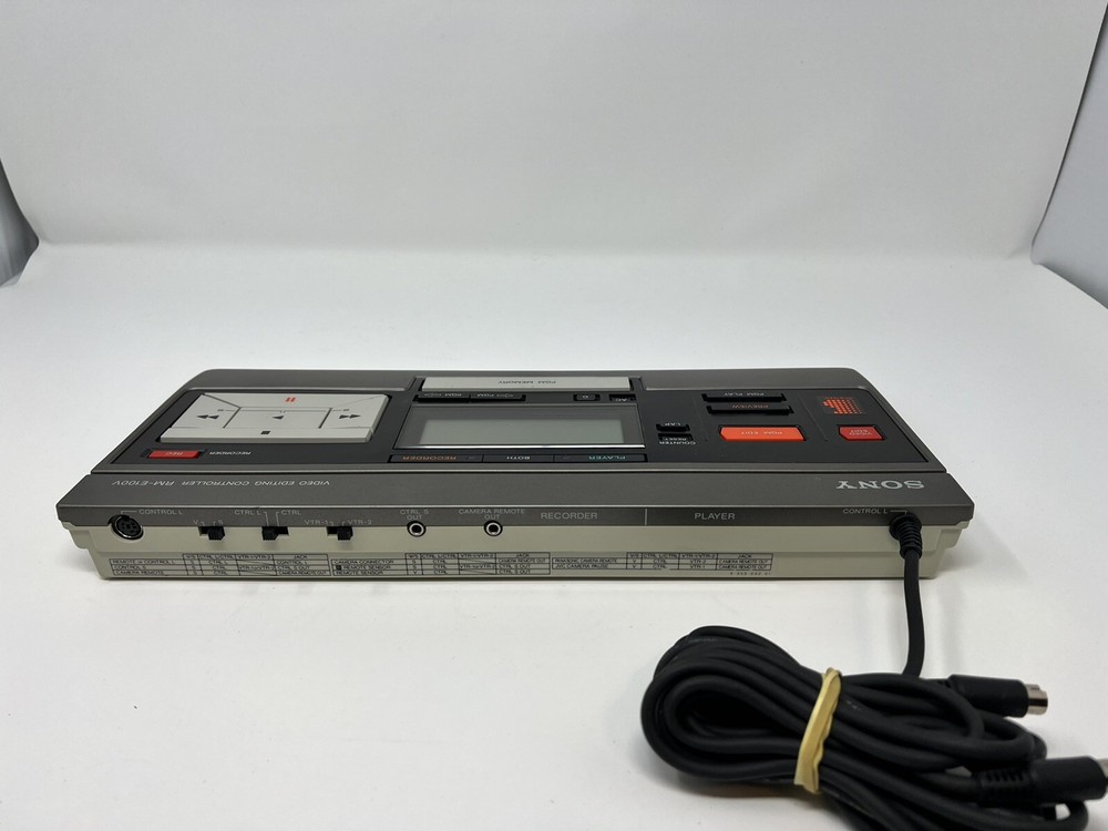 Vintage Sony Video Editing Controller, RM-E100V
