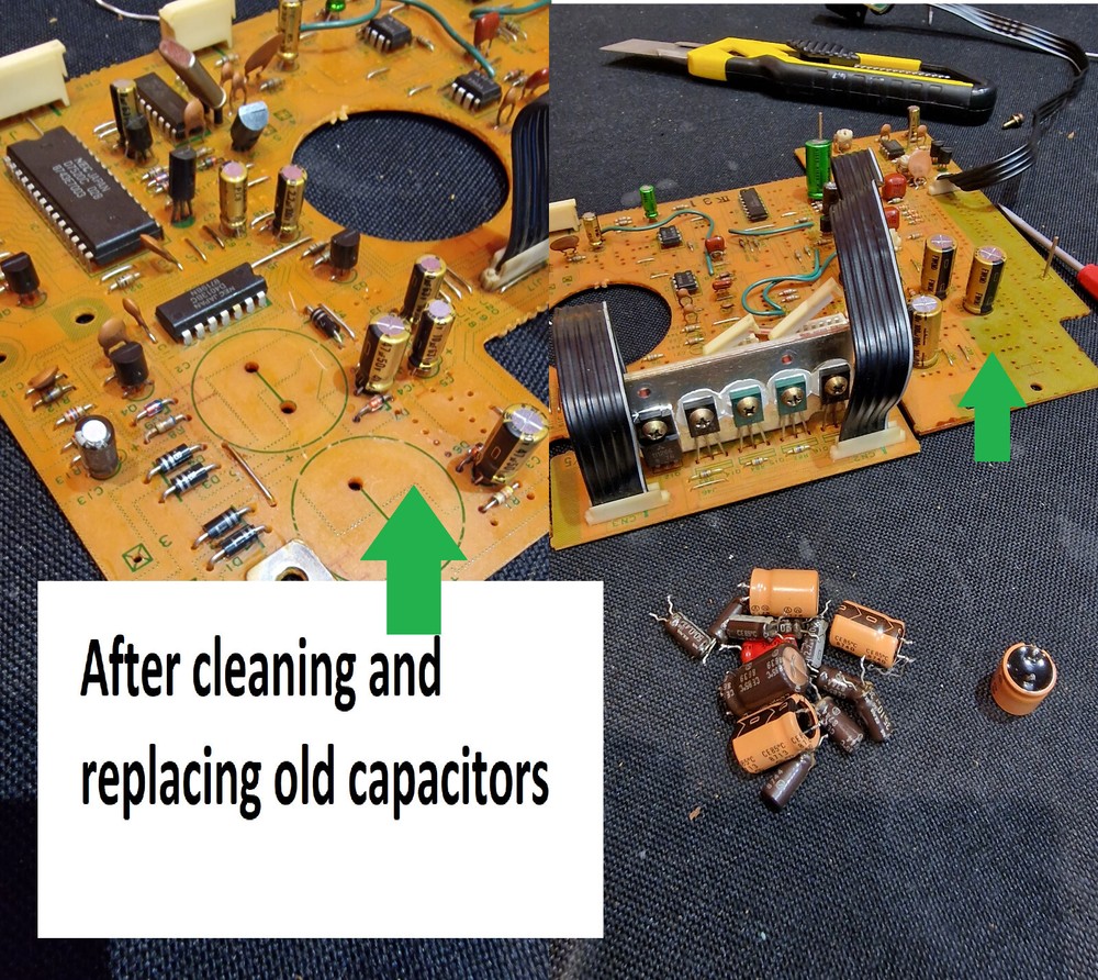 Dynamic-Range Expander DBX 3BX III Repair KIT - all capacitors