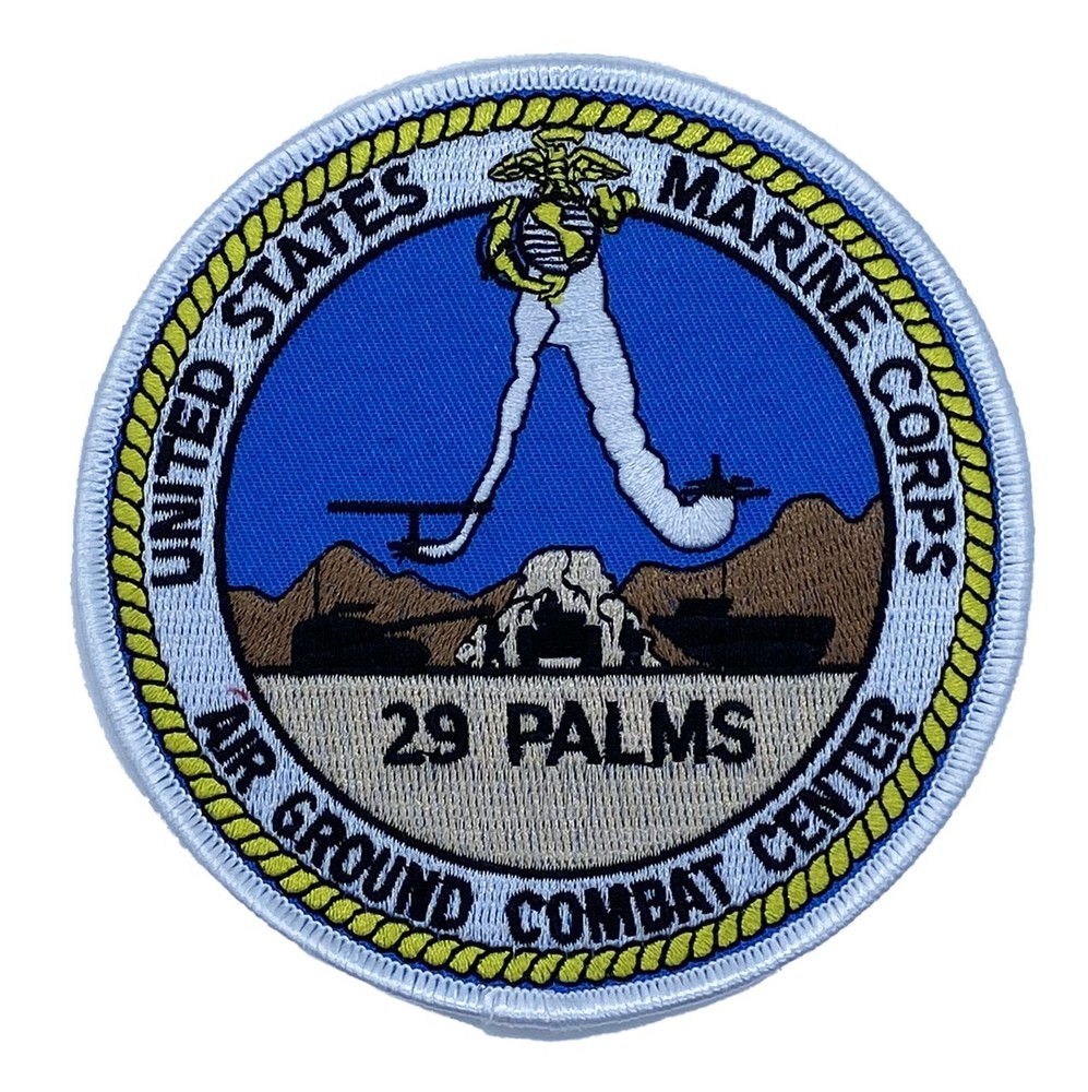MCAGCC 29 Palms Patch – Hook and Loop, 4.25"