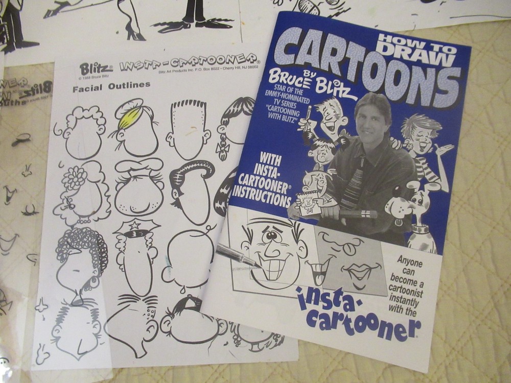 Blitz Insta-Cartooner Kit (Bruce Blitz) (See Description)