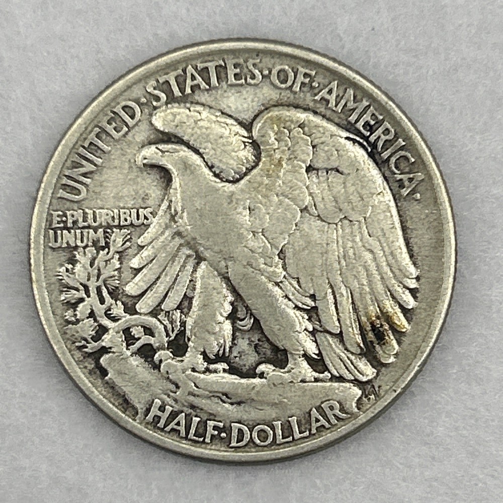 1943 P Walking Liberty Half Dollar 50 cent 90% silver