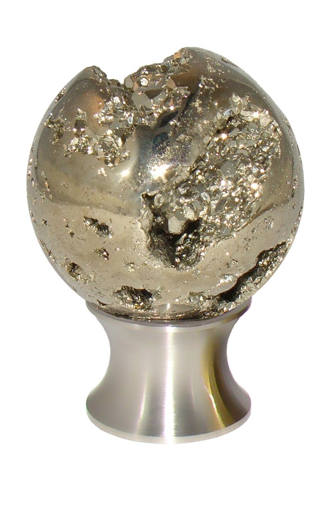 Pyrite Gold Cabinet and Drawer Knobs by GemstoneHardware