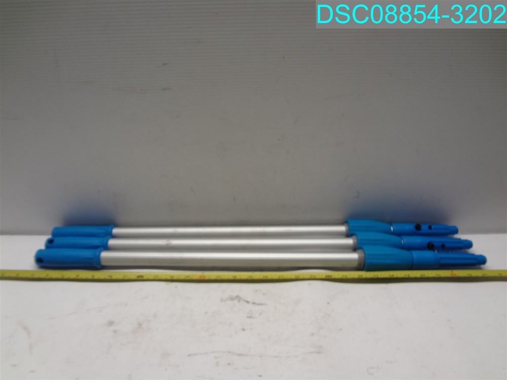 QTY=3: ECOLAB 54" ALUMINUM EXTENDABLE UNIVERSAL POLE