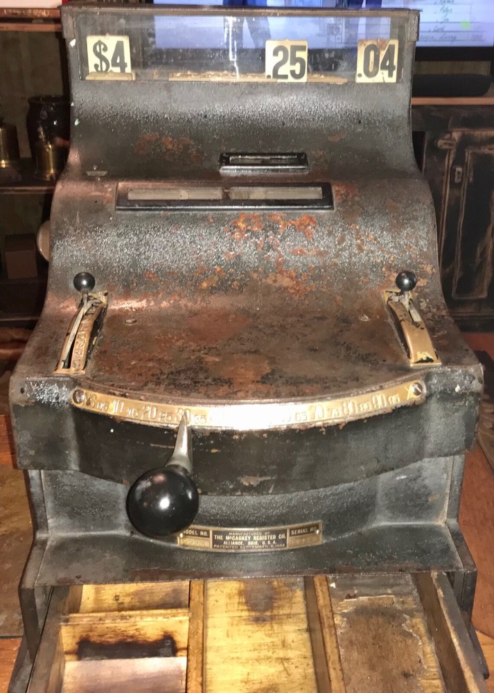 Antique McCaskey 999M Cash Register