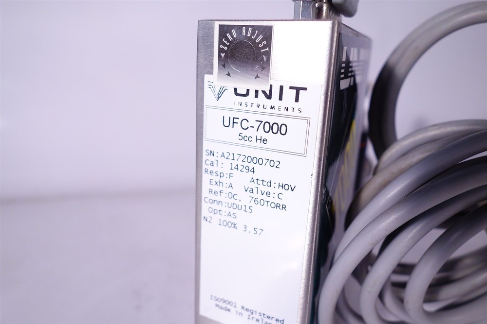 Unit Instruments UFC-7000 5cc He Mass Flow Controller