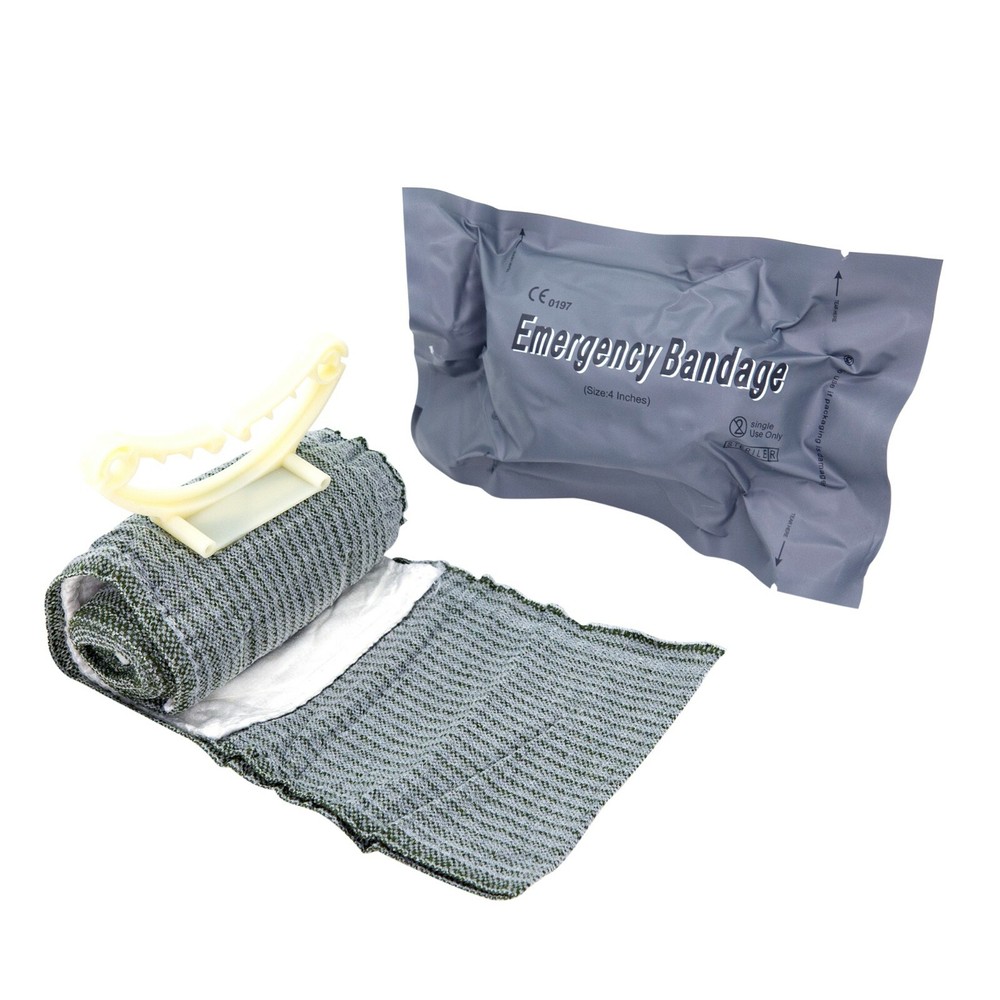 LINE2design Israeli 4” Emergency Compression Bandage - First Aid Dressing 2 Pack