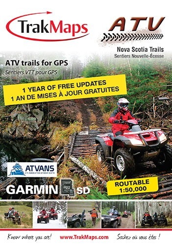 TrakMaps ATV Nova Scotia - Garmin GPS Map