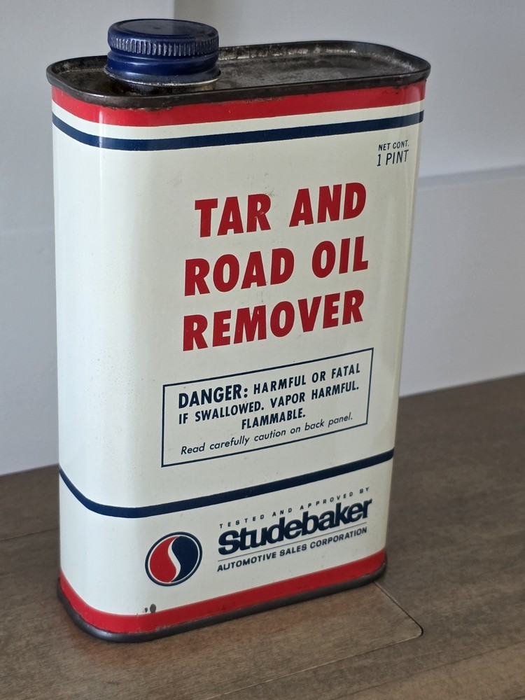 🚨 Vintage STUDEBAKER 1 Pint Tin ~ Super Nice!!