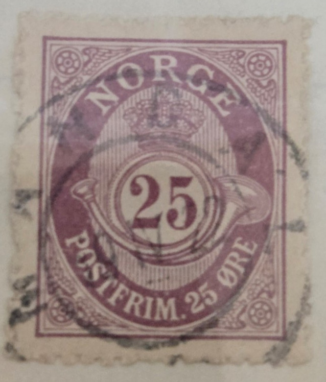 Stamp Norway 1901 #54 used