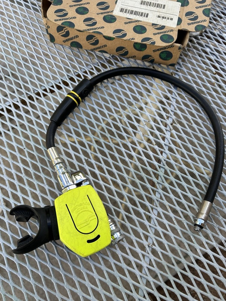 Sherwood Scuba Dive Regulator Shadow Plus SR3209 Serial # AA41621