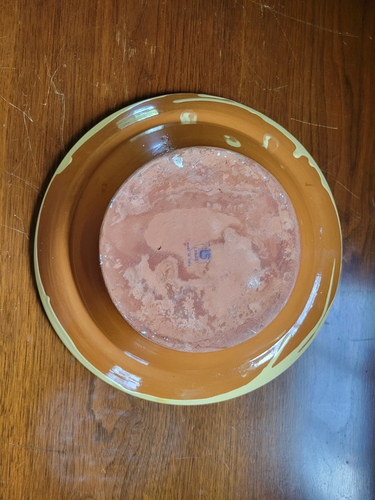 12" Ceramic Bowl From Italy