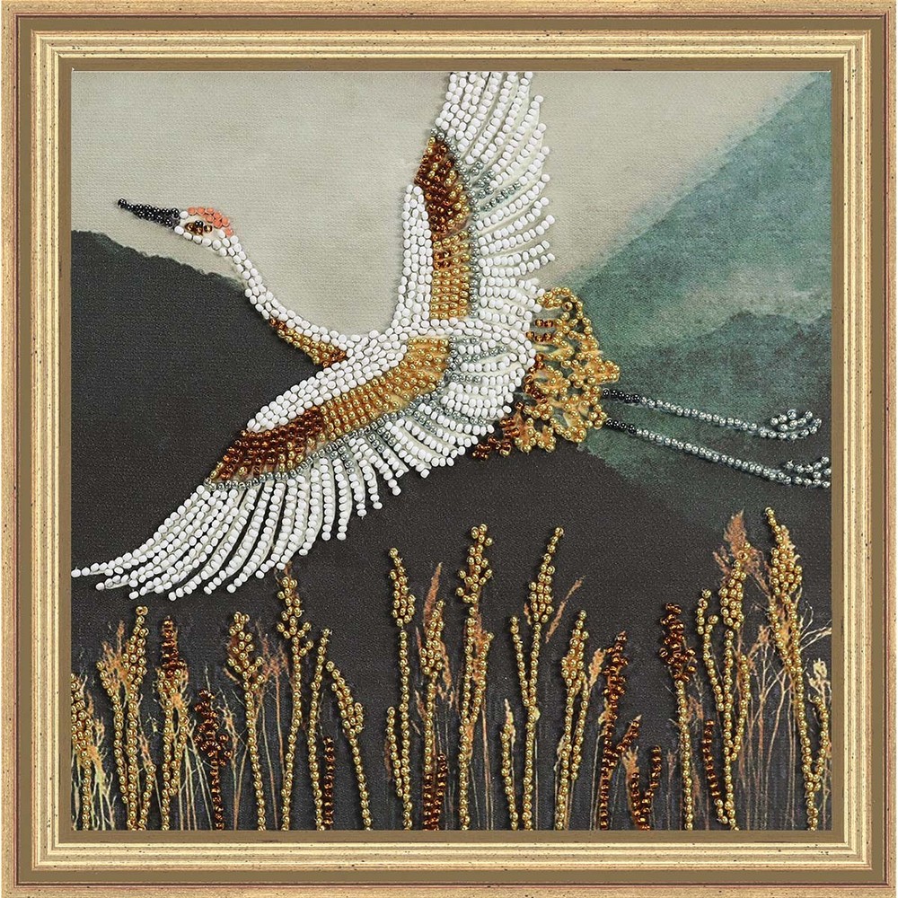 Abris Art Coming Back Home Kit & Frame Bead Embroidery Kit