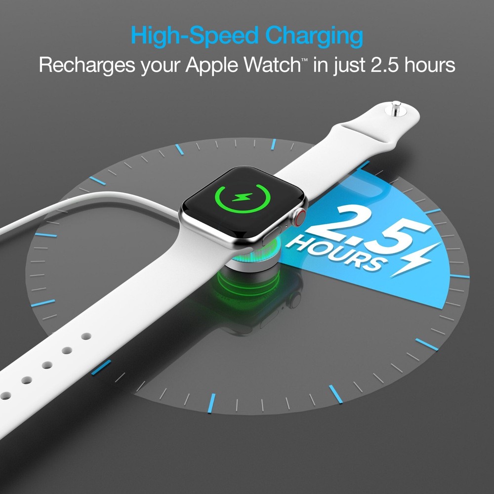 Naztech 3ft Magnetic Charging Cable for Apple Watch