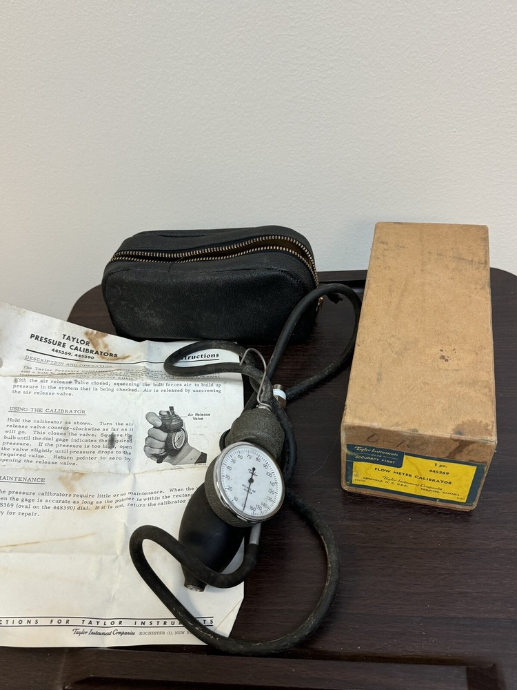Taylor Flow Meter Calibrator 44S369
