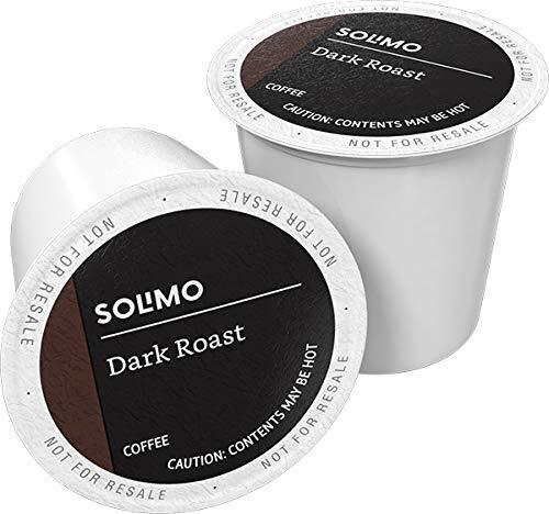 Amazon Brand Solimo Coffee Pods Dark Roast 24 Count