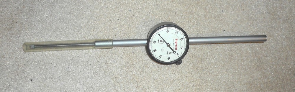 NICE STARRETT 25-3041J DIAL INDICATOR 0-3.000" RANGE, 0-100 CONTINUOUS DIAL TOOL