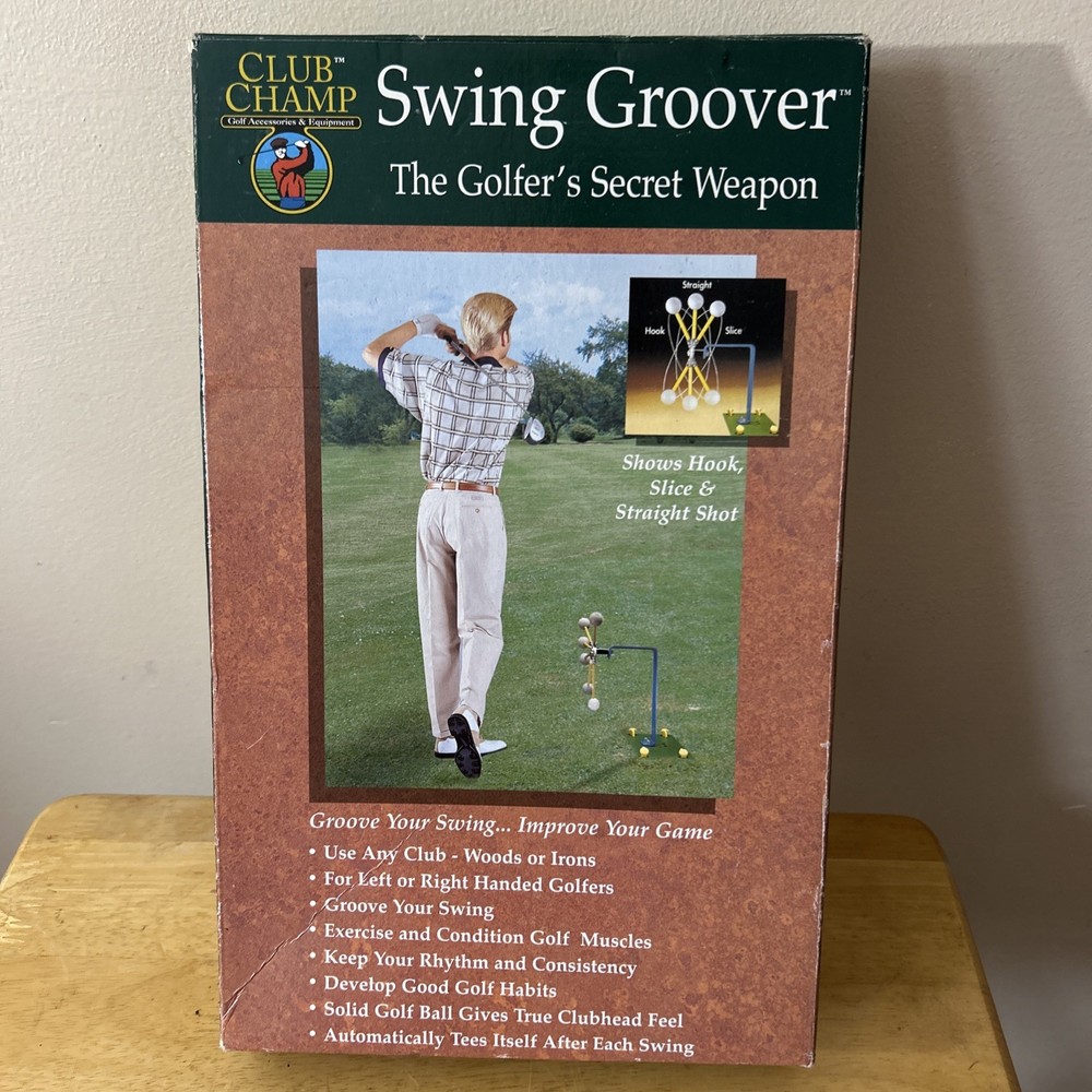 Swing Groover Golf Training Practice System Club Champ NEW