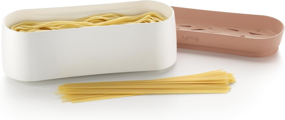 Quick Microwave Pasta Cooker one size Terracotta