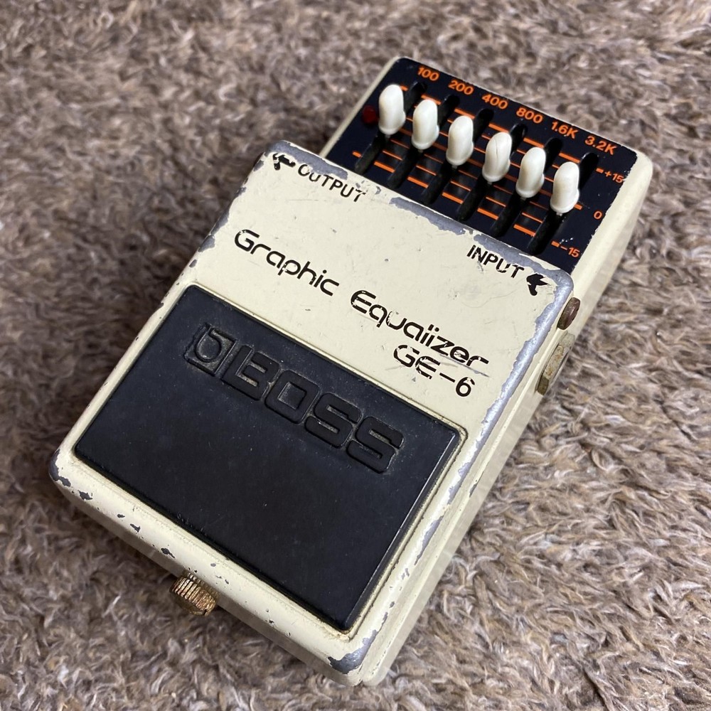 BOSS GE-6 Graphic Equalizer Effects Pedal Used