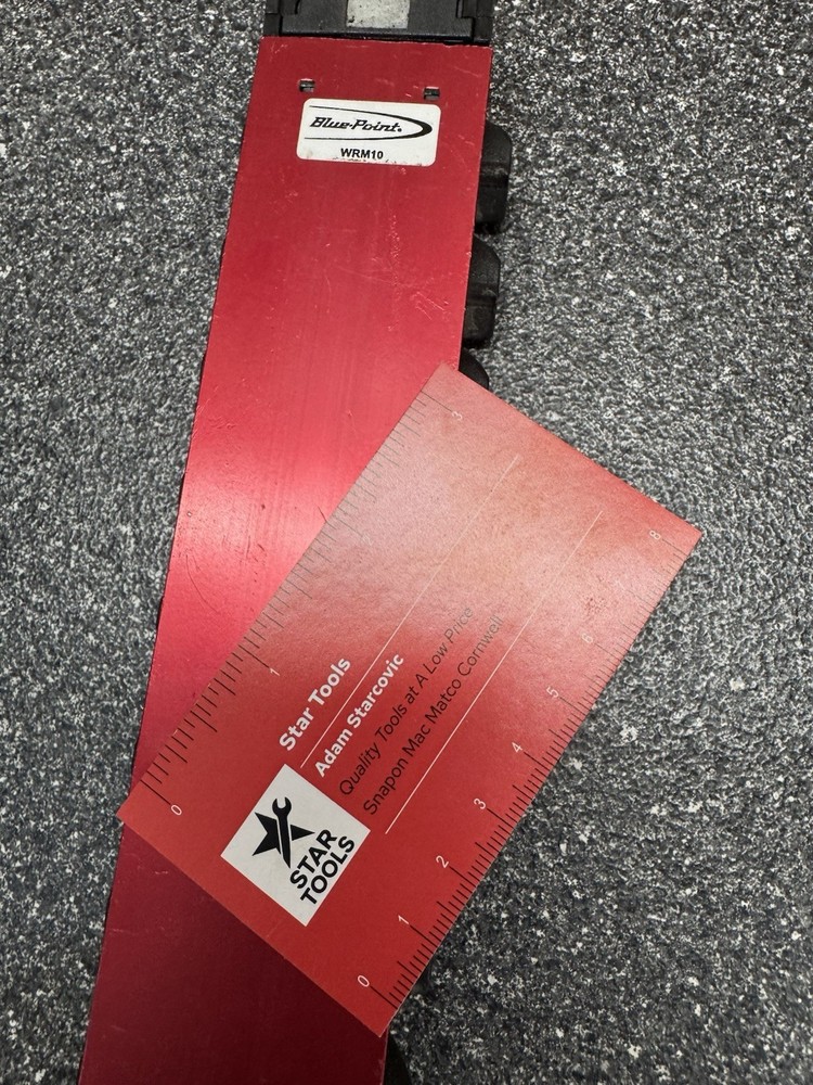 BLUEPOINT WRM10 Wrench Rack Organizer Tool Holder