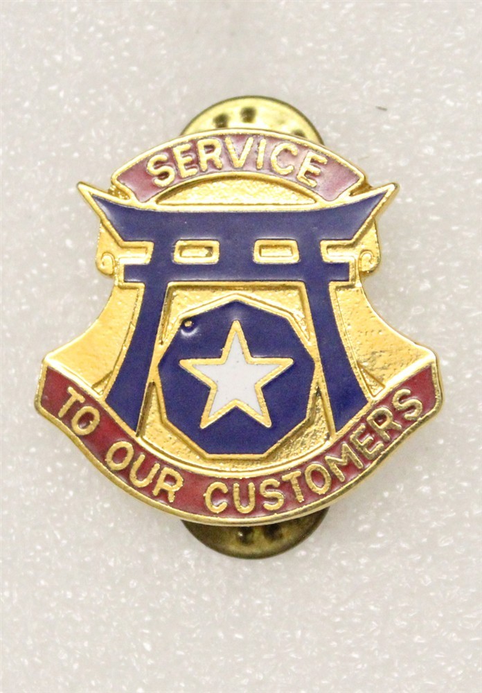 U.S. Army DI Pin: 9th Log Command - c/b, G23