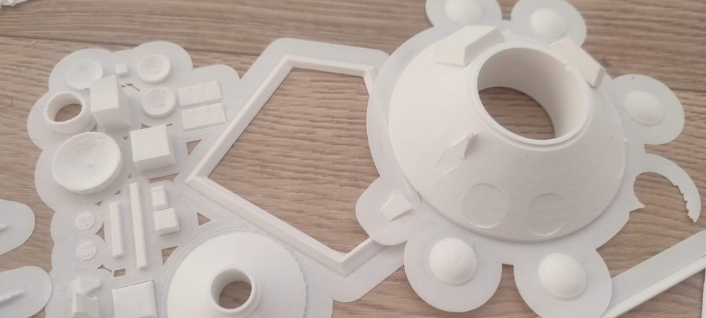 3d printed space station Skylab 1:36