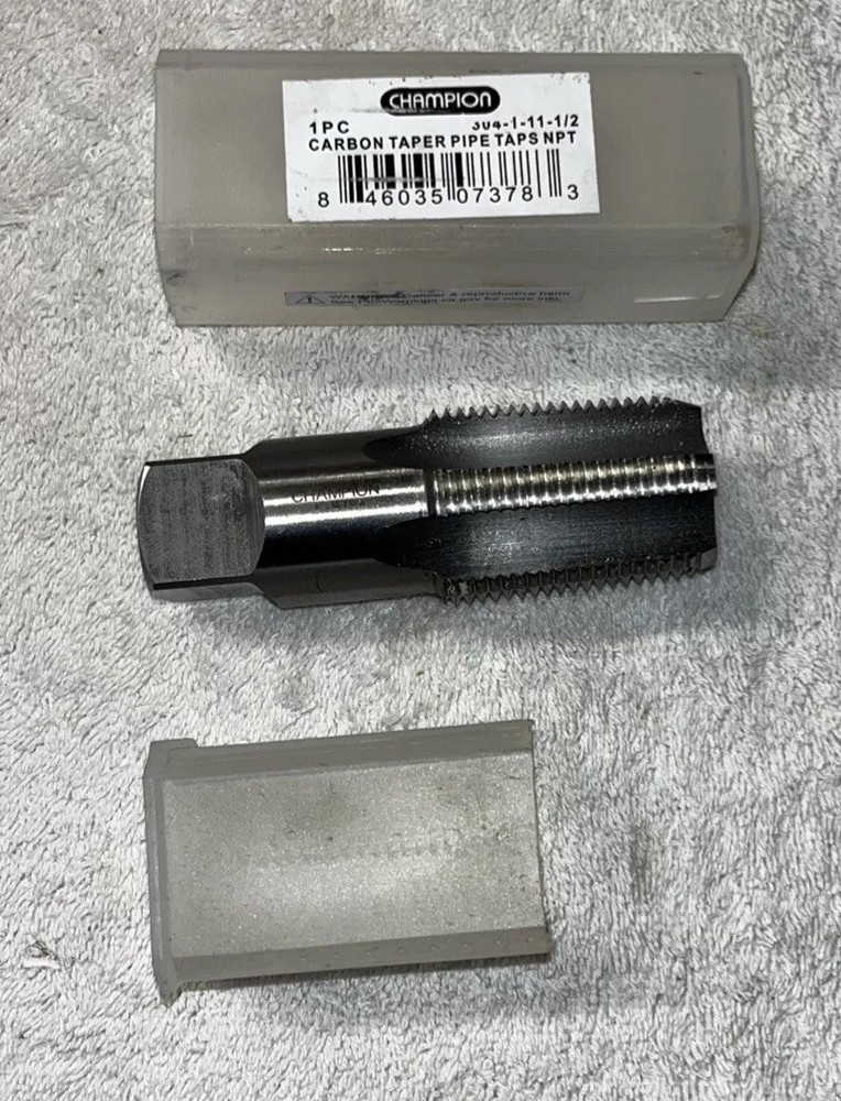 Champion 1/2” NPT Carbon Taper Pipe Tap