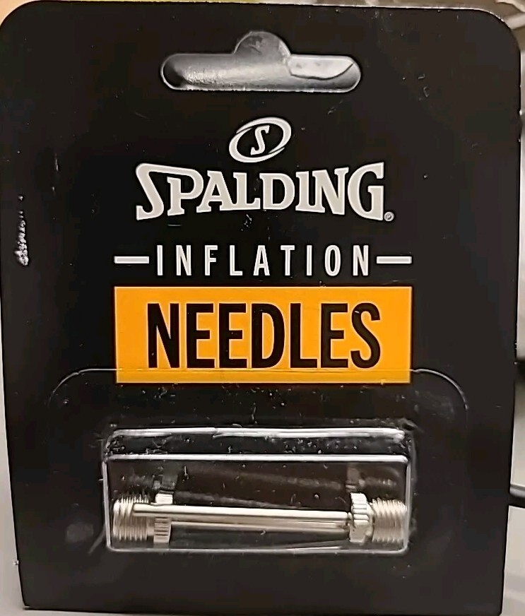 SPALDING Inflation Needles 2 Pack NEW!
