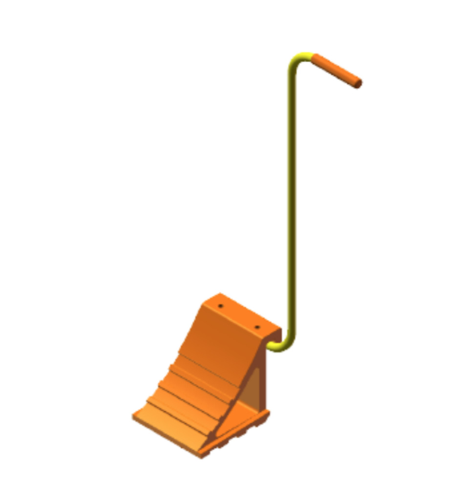Yard Wheel Chock/ Class-8 Truck