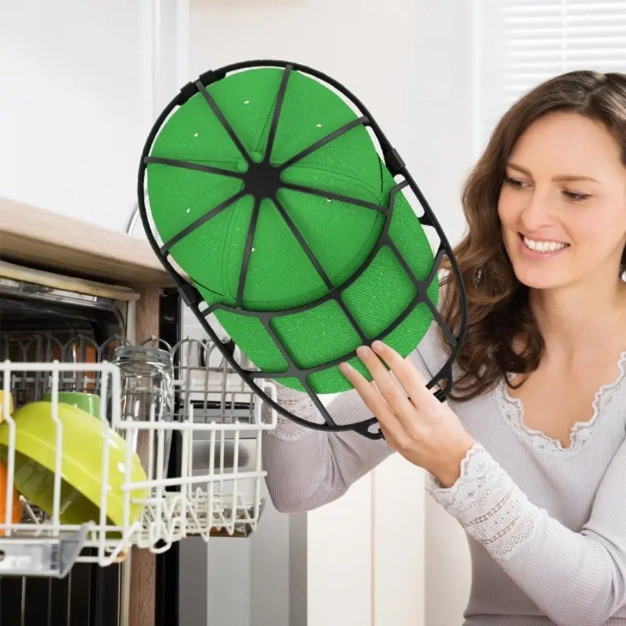 Universal Hat Washer Protector Frame – Anti-Deformation Cap Holder Cleaning Rack