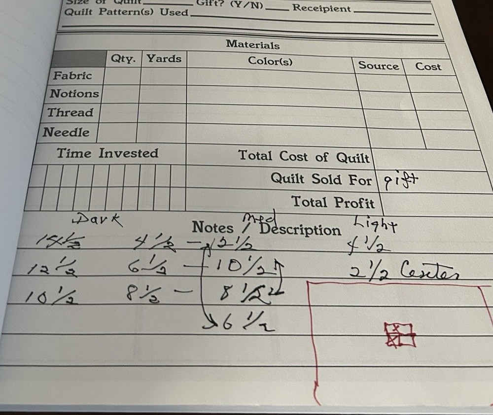 Quilting Journal Keepsake Record Book Read More