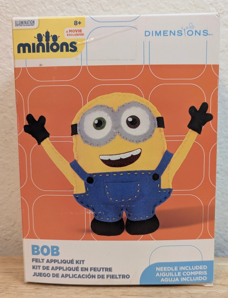 Dimensions Illumination "Felt Applique Kit" Minions Bob
