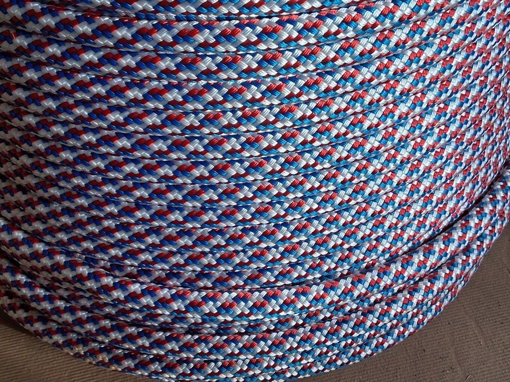 9/16 x 200 ft. Double Braid-Yacht Braid Polyester Rope. RWB