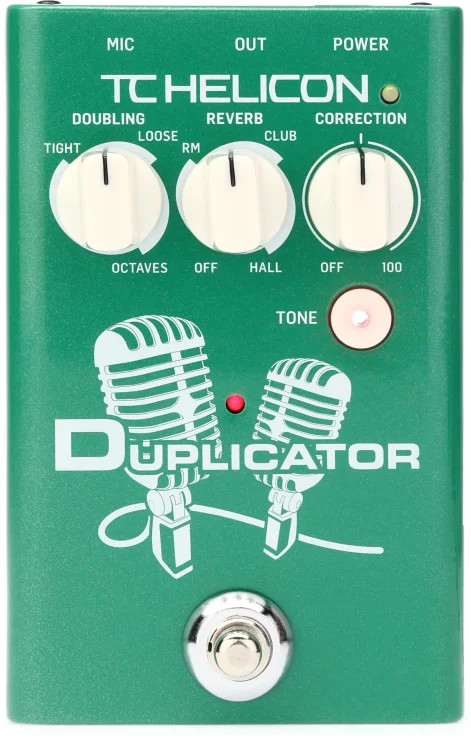 TC-Helicon Duplicator Vocal Effects Stompbox