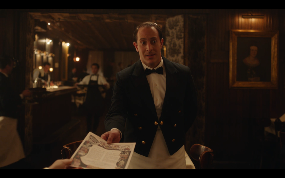 Marvelous Ms. Maisel Prop - Restaurant Menu Prop
