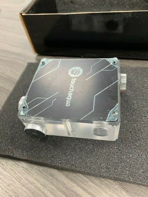 Bitspower Touchaqua VGA Multi Direction Link - Acrylic BPTA-VGAMDLAC-CL