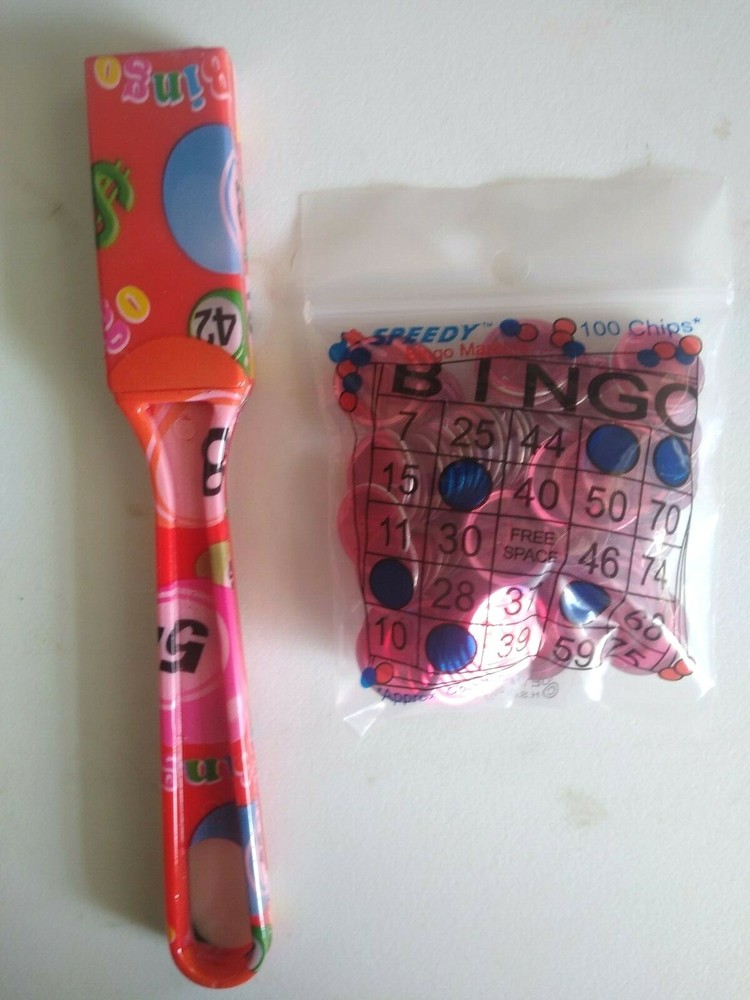 Bingo Designer Magnetic Wands Chips Sets Assorted Colors