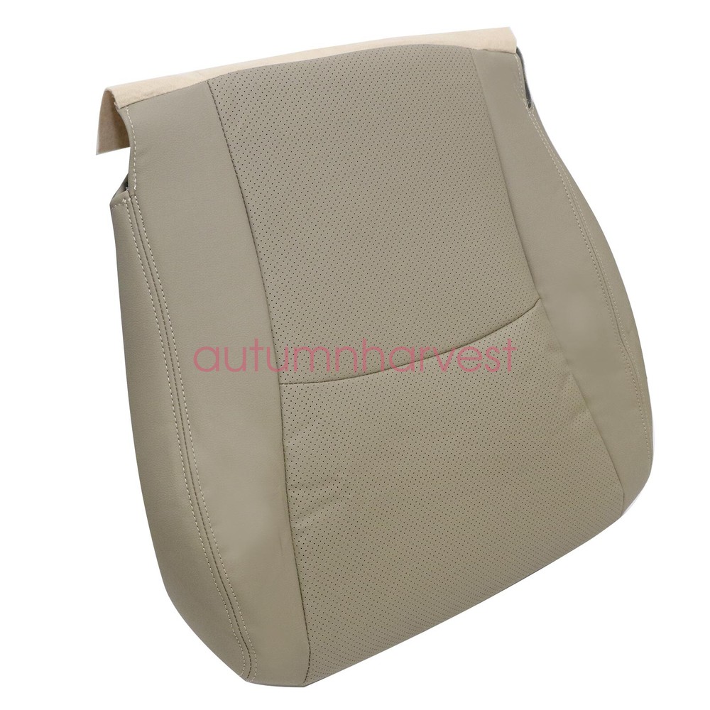 For 2004-2013 Toyota Highlander Front Bottom&Top Replacement Cover Leather Tan