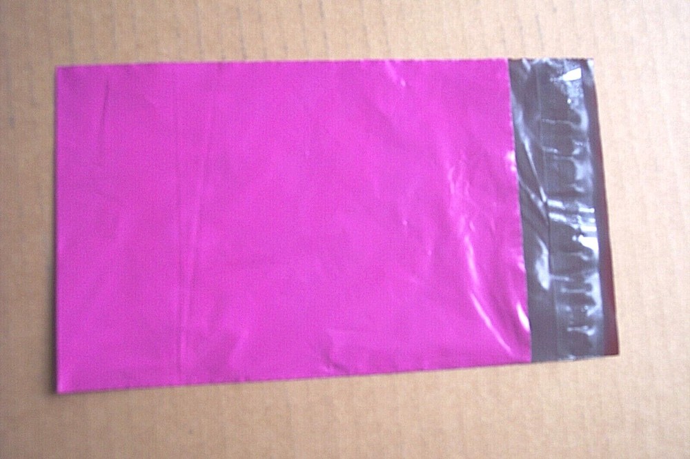 200 Poly Mailers 5 x 7 Mailing Envelope Purple Pink Envelopes Poly Envelopes