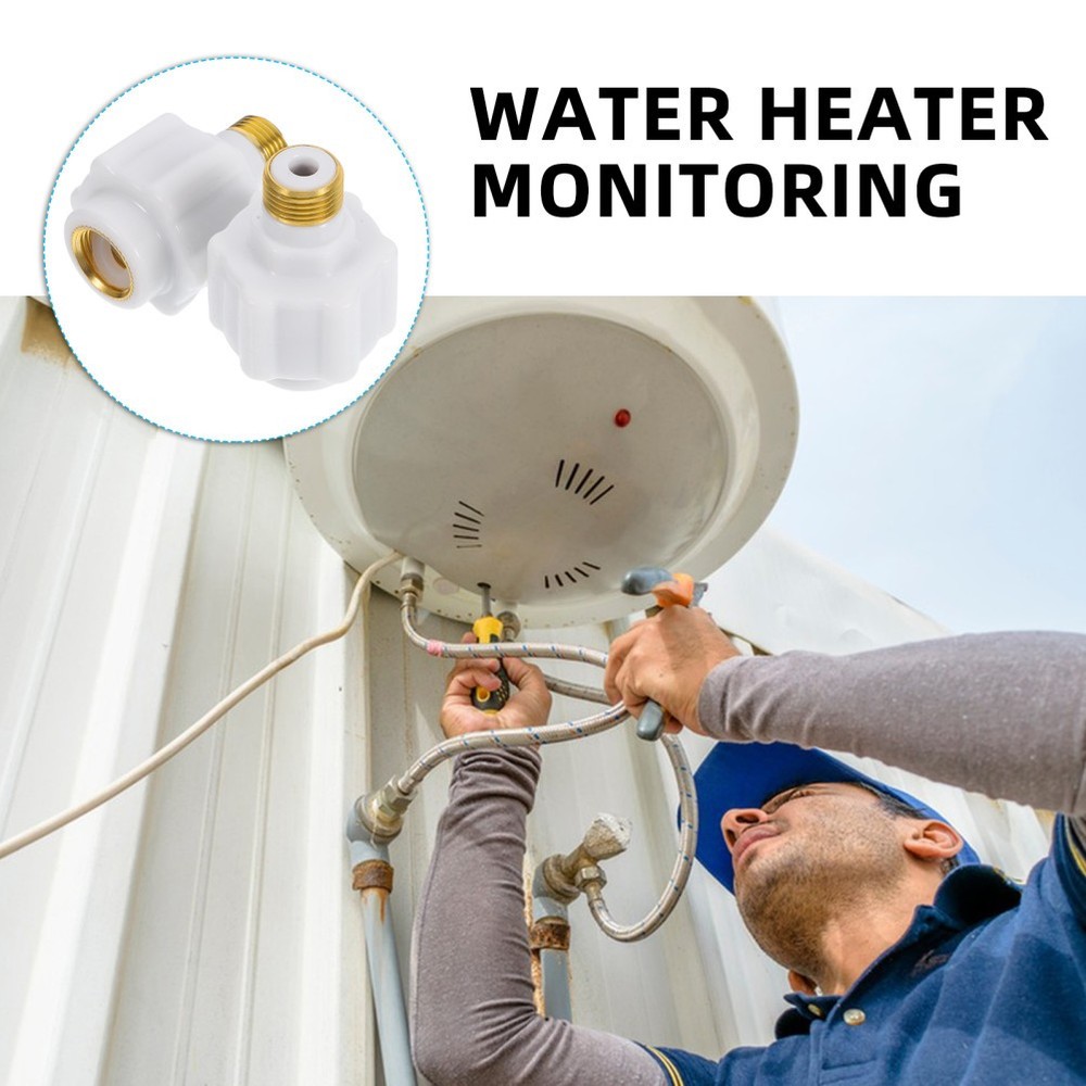 2pcs Electric Water Heater External Anti Leakage Fireproof Shockproof Device