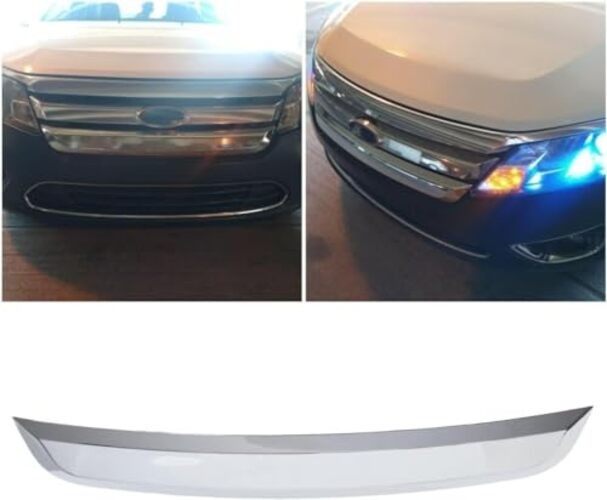 Front Lower Grille Molding Trim Compatible with Fusion 2010-2012 Replacement