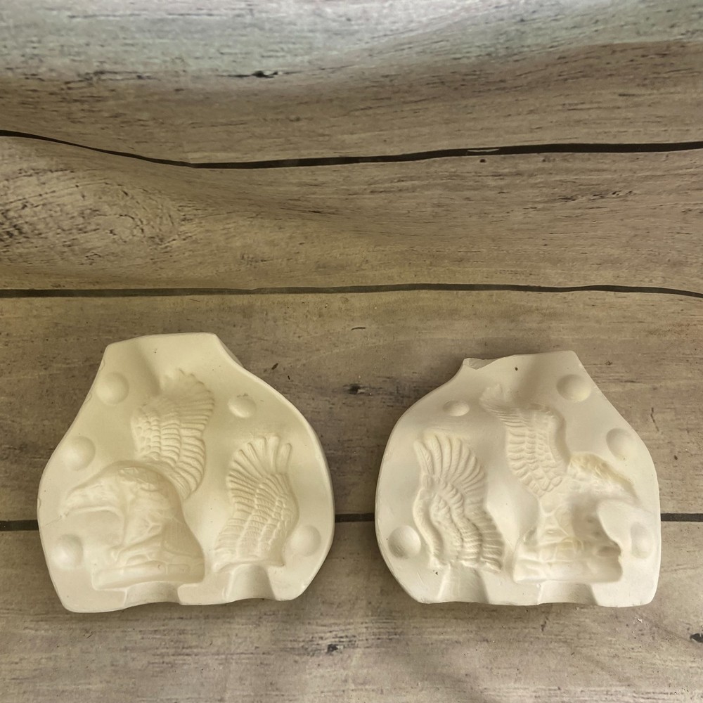 Unbranded Ceramic Casting Mold Eagle Fly Wing #X-547