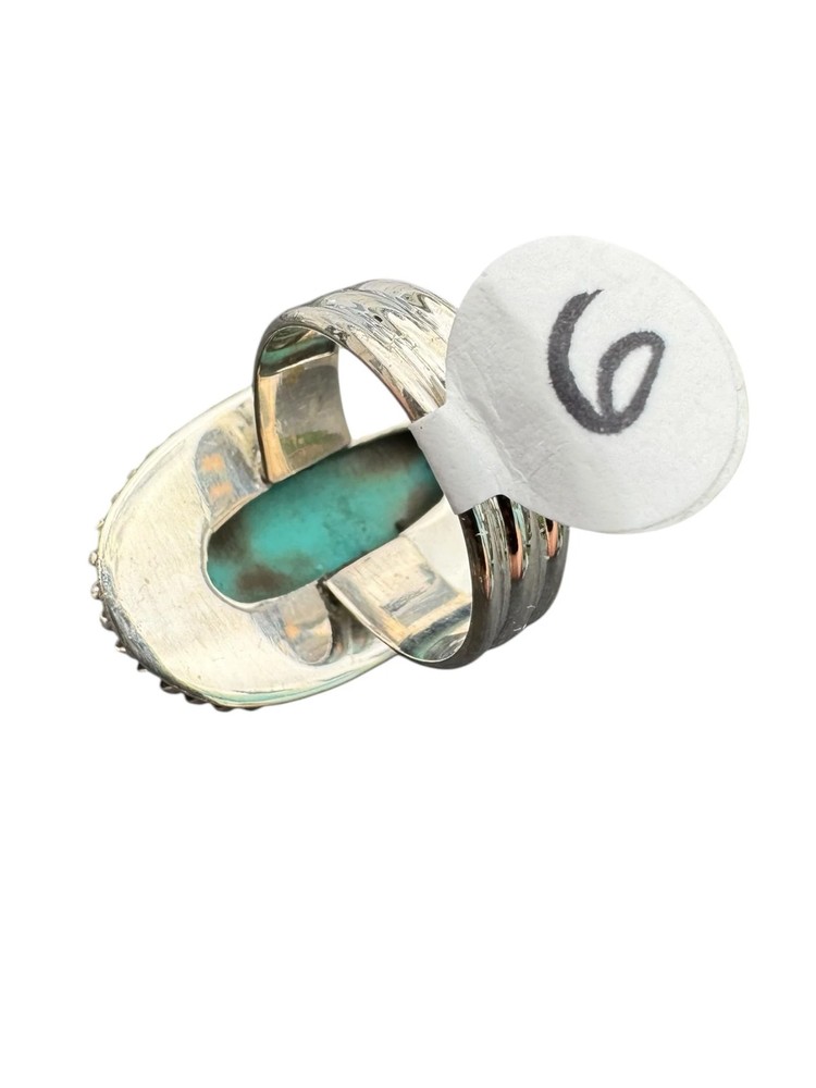 Kingman Turquoise Solid 925 Sterling Silver Ring – The Perfect Turquoise Ring 6